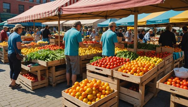 Cartes éphémères et saveurs du marché